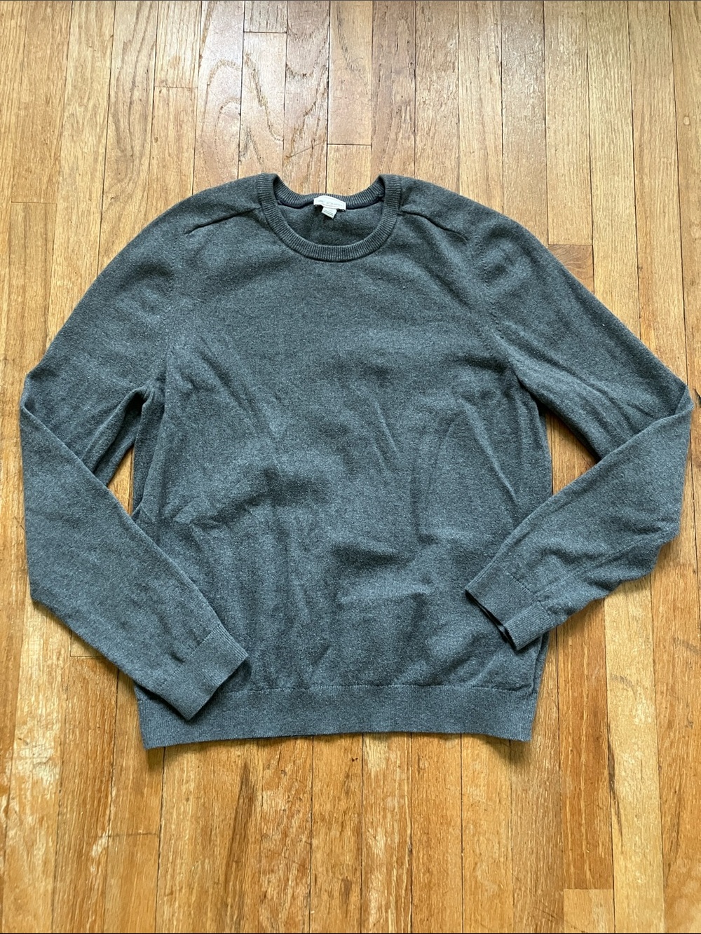 Gap Grey Cotton Cashmere Sweater